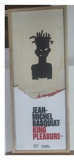 Original Jean-Michel Basquiat - King Pleasure Exhibition Poster (Self Portrait)