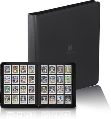 1000+ Pockets Premium Trading Card Binder, 16 Pockets Trading Card Binder Ringle