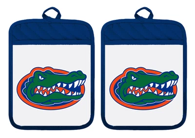 LIBERTY FLAGS AND GIFTS Florida Gators Pot Holder Oven Mitts Hot Pad Linen Towel Kitchen Gift DZ309DPH