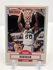 1990-91 Fleer David Robinson #172 Basketball Card San Antonio Spurs HOF