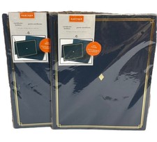 Gartner Studios 8.5" x 11" 12 Certificate Diploma Holder Blue Gold Foil New