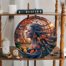 8 Flat 2D plane, aluminum foil engraving wall artwork, UV protection metal tin o