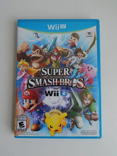 Super Smash Bros.  Game Complete! Nintendo Wii U EUC! Brothers