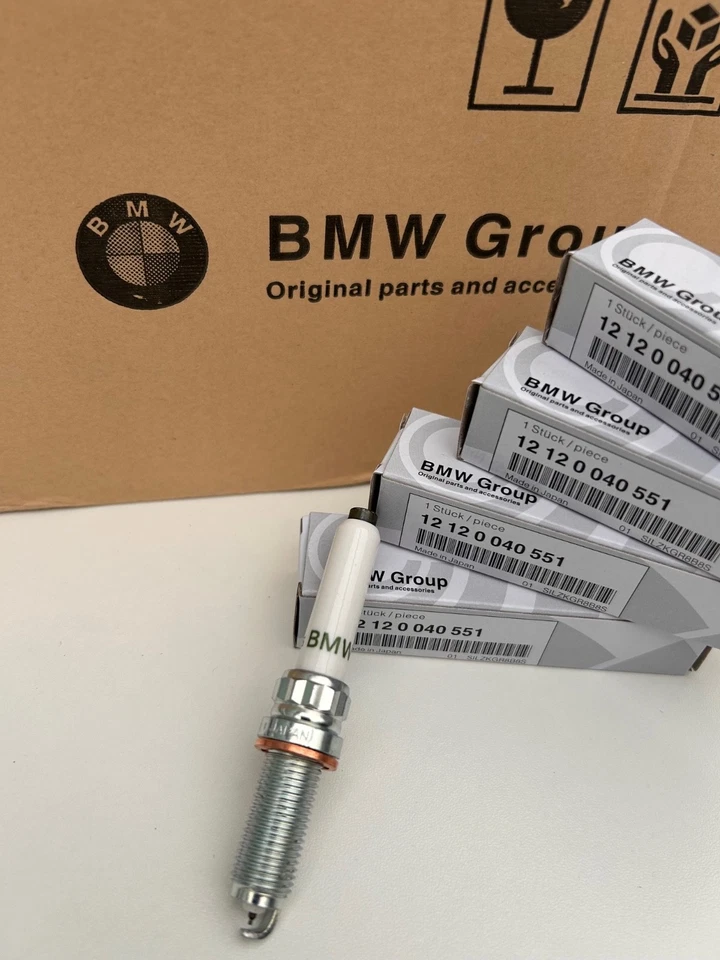x4 Genuine BMW / MINI Spark Plug 1 2 3 4 5 6 7 Series X1 X2 X3 X4 -12120040551 - Image 2 of 4