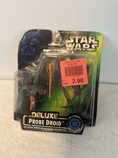 Vintage 1996 Kenner Star Wars Power of the Force Deluxe Imperial Probe Droid MOC