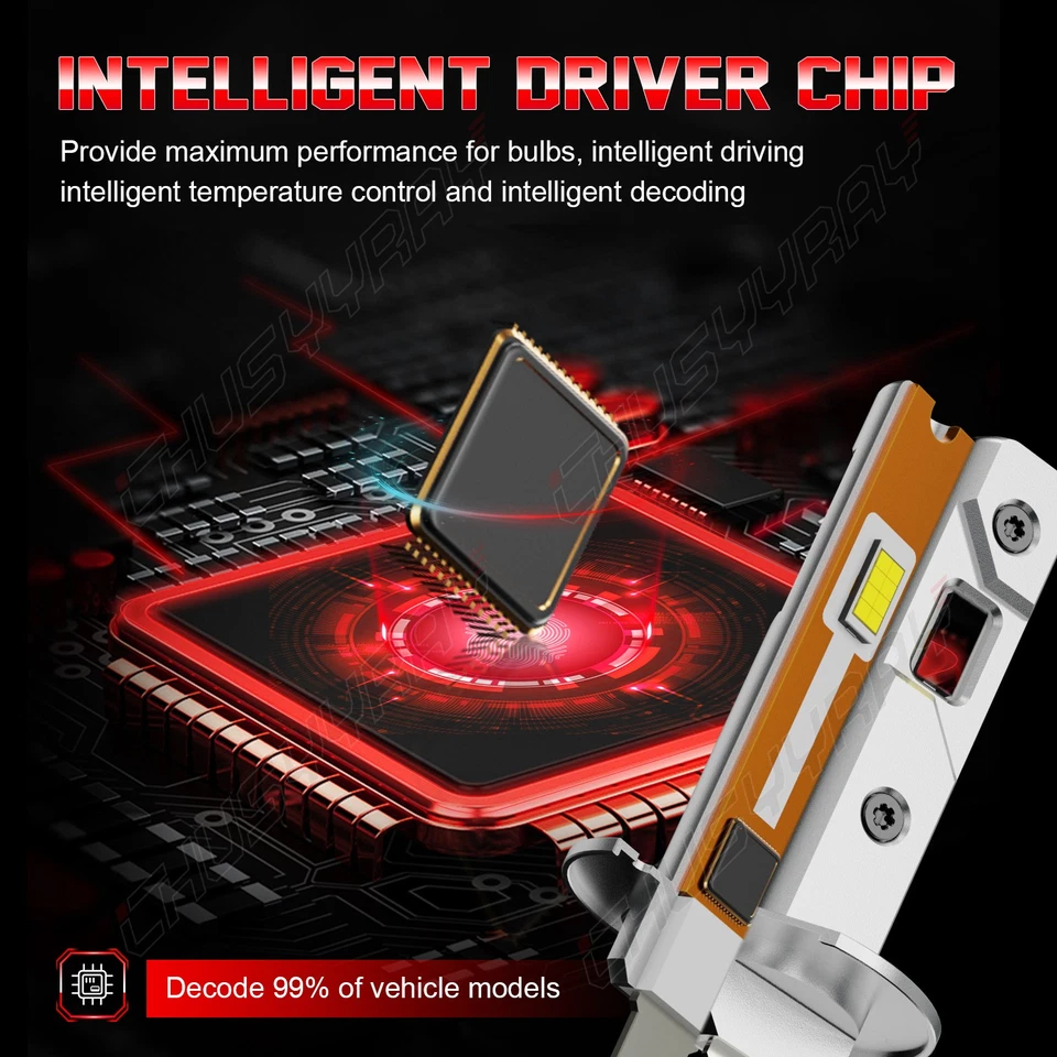 Para PARA Kia Forte Koup 2010-2013 6x LED Faro Alto/Bajo + Bombillas Antiniebla - Imagem 4 de 4