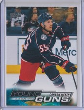 2022-23 Upper Deck Series 1 Young Guns Rookie #231 Carson Meyer Jackets RC