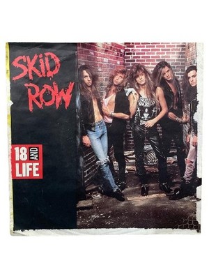 Skid Row - 18 And Life 7'' Vinyl Single Atlantic Records Rock