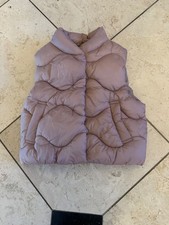 Zara Girls Puffer Vest Size 6-7 Years Old Color Rose Pink