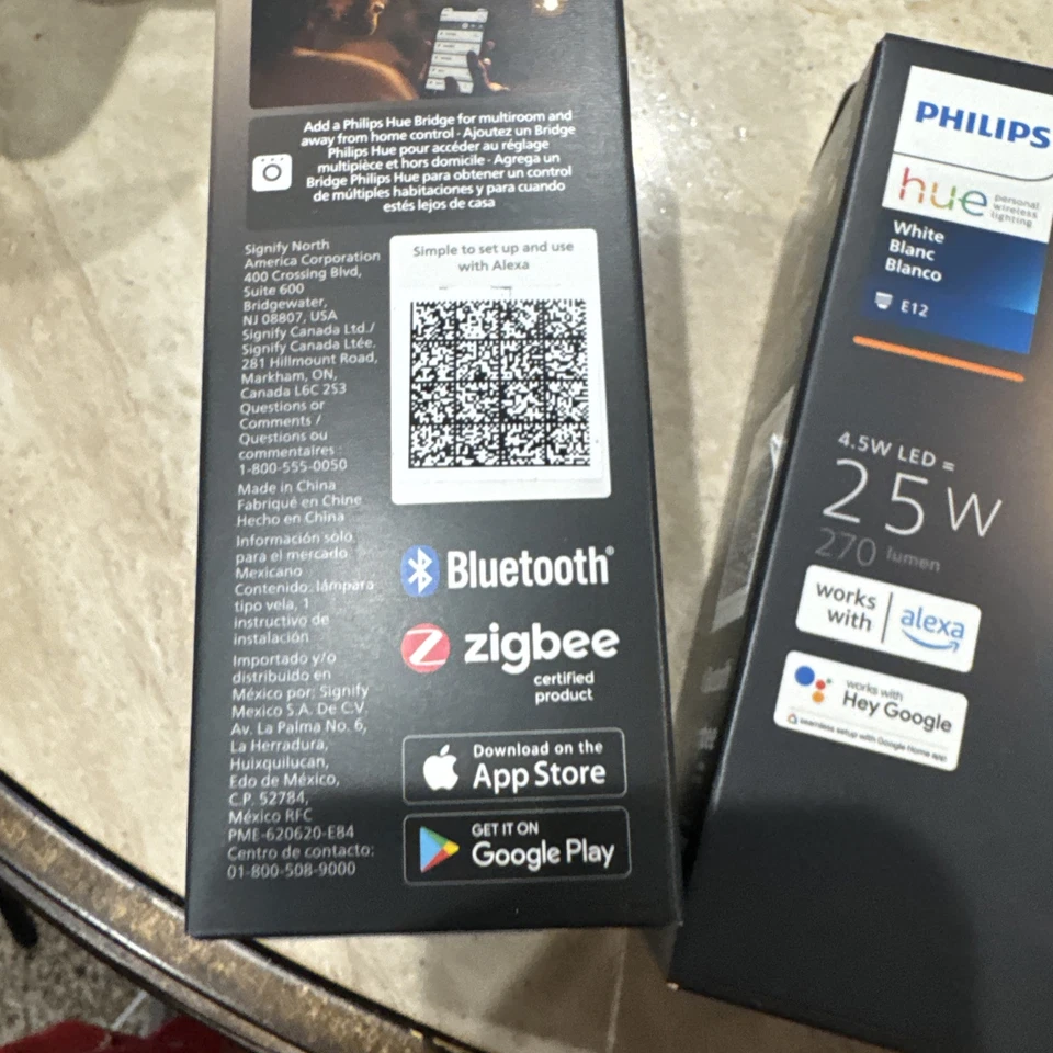 Philips White E12 4.5 LED 25 W 270 Lumen Candle Light Bulb Lot - Image 3 of 4