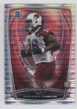 2014 Bowman Chrome Pulsar Refractor 186/271 Kareem Martin #173 e5r