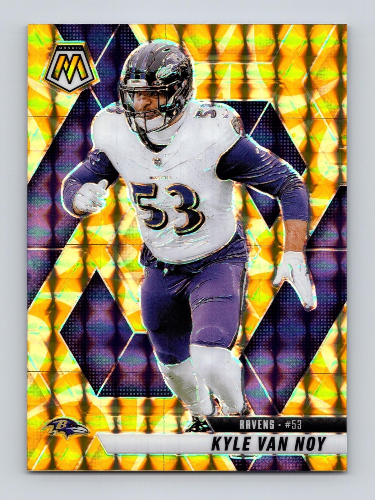 2025 Panini Mosaic #13 Kyle Van Noy Honeycomb