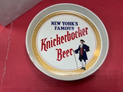 ruppert knicker bocker beer and ale serving tray B