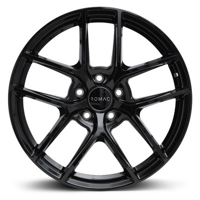 ROMAC DIABLO 20x9,5 ET37 5x112 GLOSS BLACK (Last 1000kg) RMDIA L0450GB x4