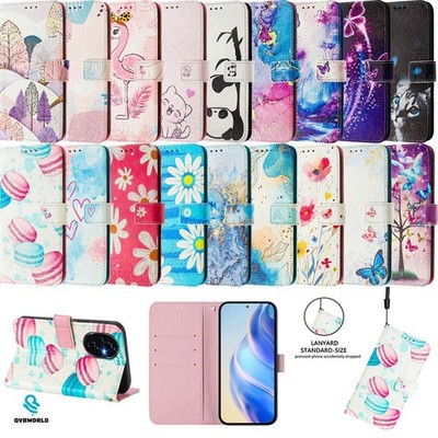 18 Muster Brieftasche Ständer Etui Handy Hülle für Honor 600 500 X8D X5C Magic 8