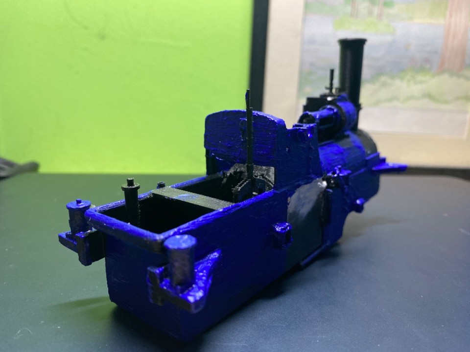 Gauge 1/45mm Gauge Aveling & Porter TJ Tank Locomotive ‘The Blue Circle ...