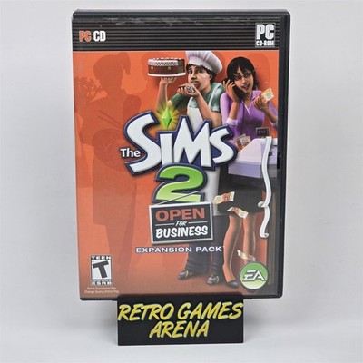 The Sims 2: Open for Business Expansion Pack (PC CD-ROM) CIB COMPLETE