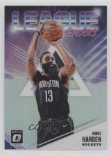 2018-19 Panini Donruss Optic League Leaders Holo Prizm James Harden #6 uk2