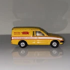 Corgi 4.7” FORD ESCORT 55 VAN ‘Red Star' Diecast Toy CAR Vintage YELLOW