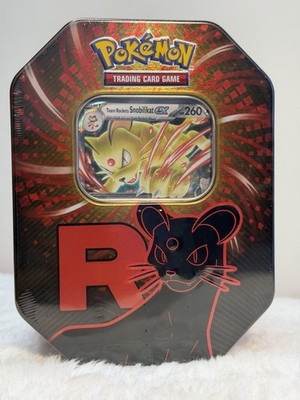 Pokémon Team Rocket Tin Box Snobilikat ex OVP Neu Versiegelt Deutsch TCG