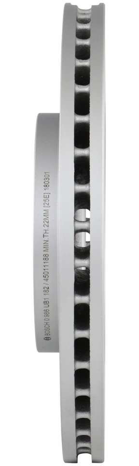 Rotor de freno de disco Bosch 45011188 QuietCast para 03-11 Saab 9-3 9-3X Foto 4 de 4