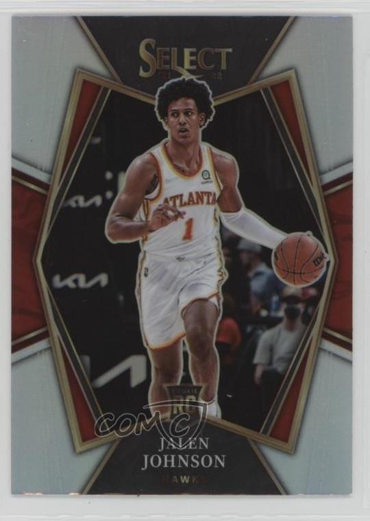 2021-22 Panini Select Premier Level Silver Prizm Jalen Johnson #200 0f1e