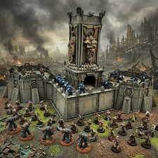 Imperial Defence Line Bastion Fortress Terrain Set For Warhammer 40,000 40K 28mm
