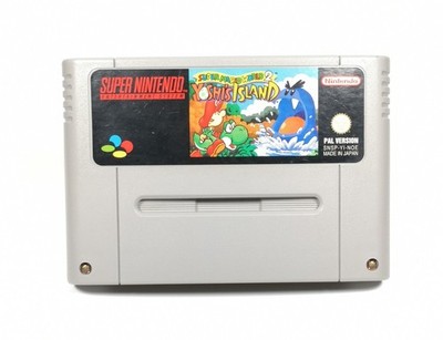 Super Mario World 2 : Yoshis Island - SNES Super Nintendo - PAL - guter Zustand