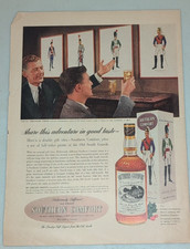 1954 Southern Comfort Vintage Print Ad Liqueur 100 Proof St Louis MO Old South