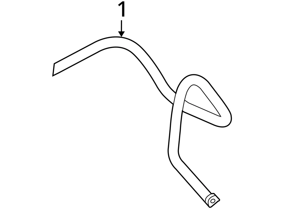 Barra estabilizadora delantera Saturn Vue 2008-2010 OEM C3OQX Foto 3 de 3