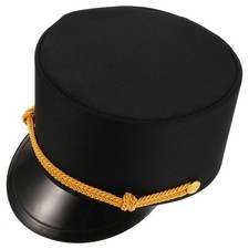 Train Hat Conductor Hats Engineer Adult Costume Engineering Party Decoration