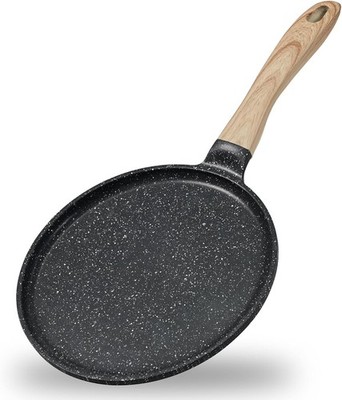  Crepe Pan Nonstick, 9.5 Inch Comales Para Tortillas Griddle Pan for Stove Top