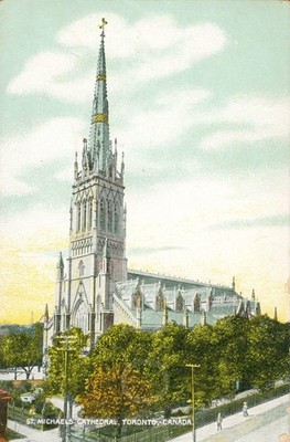 St. Michael's Cathedral Toronto DOSE um 1900 Postkarte