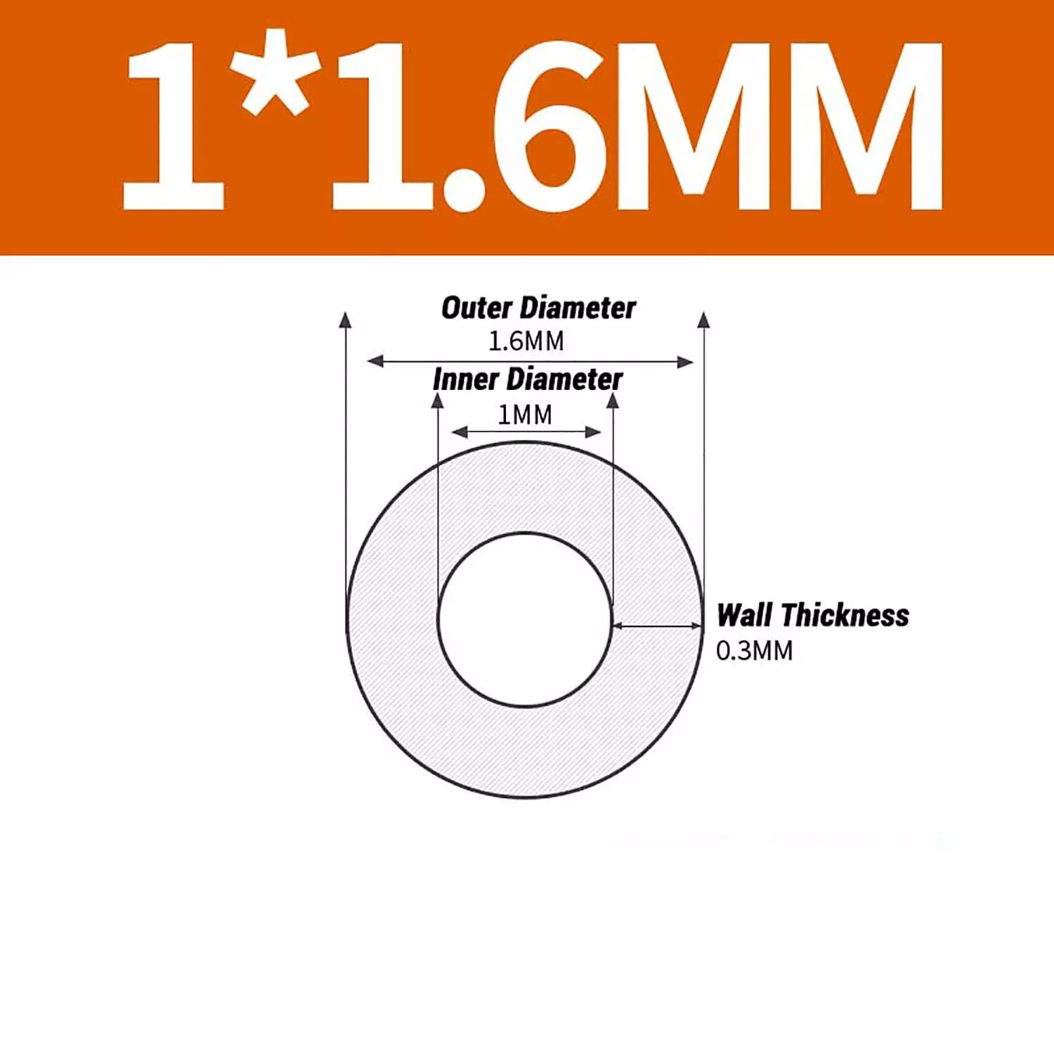 PTFE Tube Tubing Pipe ID 1mm-14mm OD 1.6mm-16mm High Temp Resistance Translucent