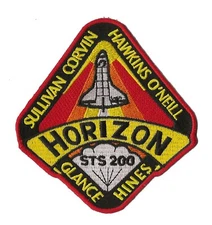Space Cowboys space shuttle STS-200 Horizon science fiction movie prop patch