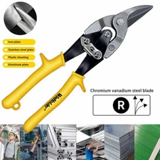 Aviation Tin Snips Sheet Metal Right Cut Heavy Duty Shear Scissors Hand Tool