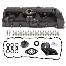 Engine Valve Cover w/ Gasket & Bolts 11127552281 Fits BMW E70 E82 E90 E91 X3 X5