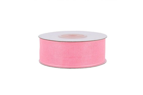 Ruban organza mousseline 25 mm de large 25 m de long deco mariage scrapbooking - Photo 8 sur 49