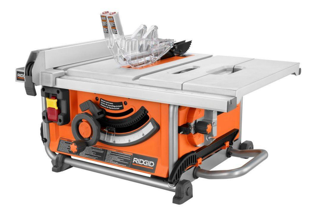 RIDGID R4510 Heavyduty Portable Table Saw With Stand for sale online