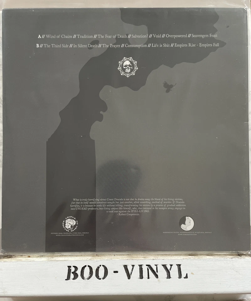 Summon The Crows - Scavengers Feast death metal vinyl lp record NM / NM - Image 2 of 4