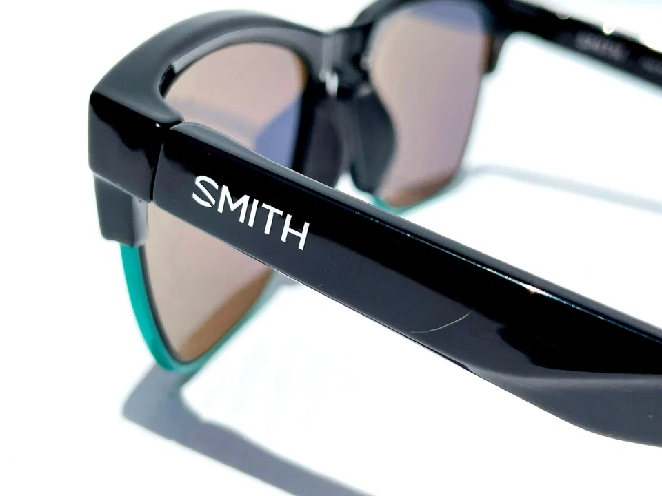 Gafas de sol Smith Optics Haywire negras brillantes con lentes ChromaPop verdes Foto 3 de 4
