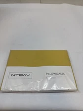 NTBAY 500 Thread Count 100% Egyptian Cotton Queen Pillowcases, Super Soft 20x36