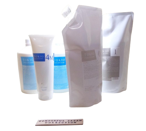 Set Traitement Capillaire TOKIO INKARAMI Dr Jr - 5 Produits - Neuf Japon - Démêlant