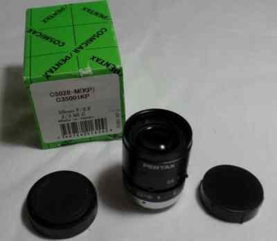 r Vintage Cosmicar Pentax F2.8/50mm M25 Japan Lens C-mount C35001 