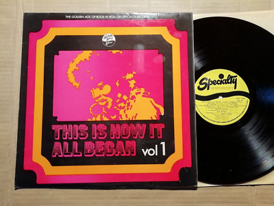 THIS IS HOW IT ALL BEGAN - VOL. 1 - LP - SPECIALTY RECORDS SNTF 5002 - UK 1972
