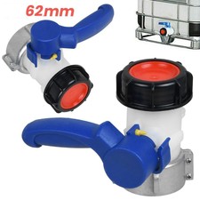 IBC Adapter Klappenhahn 62mm Absperrhahn Auslaufhahn f. IBC Container Wassertank
