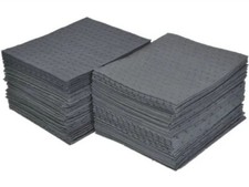 10 x Universal Maintenance Grade Spill Absorbent Pads - Oil, Fuel, Water
