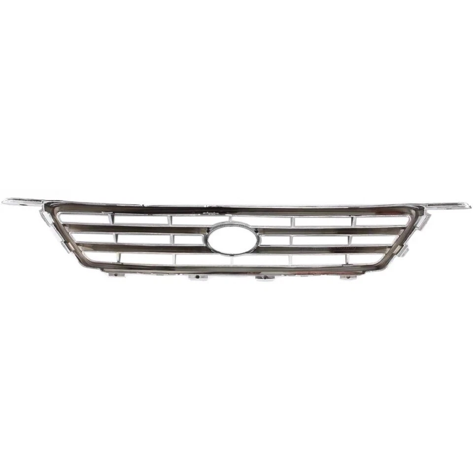 Shell with Black Insert Plastic For 2000-2001 Grille Toyota Camry Chrome Foto 3 de 4