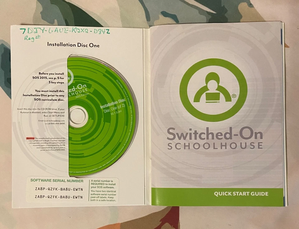 Switched-On Schoolhouse Installation & Curriculum Discs 6th Grade Language Arts - Image 4 of 4