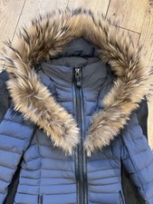 Mackage Lightweight Down Coat - Women - Racoon Fur - Size Xs